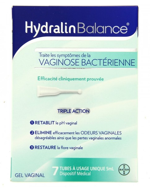 Hydralin Balance Vaginose Bactérienne 7 Unidoses